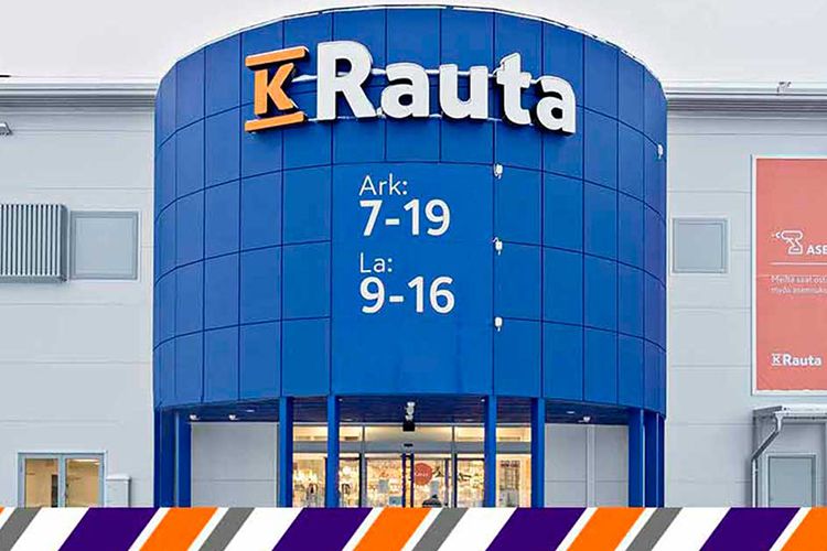 Строительные магазины K-Rauta в Финляндии