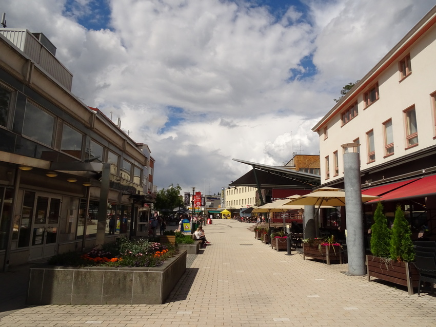 Пешеходная ул. Koskenparras, Иматра