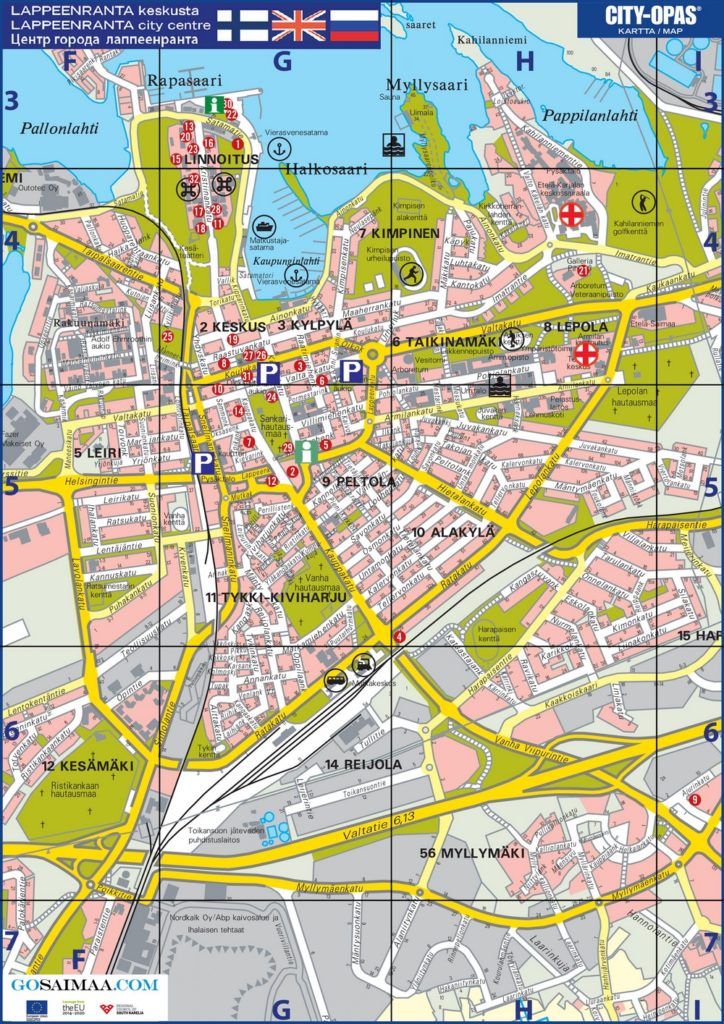 Карта Города С Магазинами