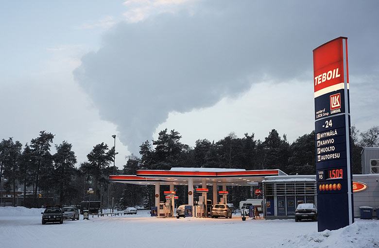 Сколько стоит бензин в Финляндии
