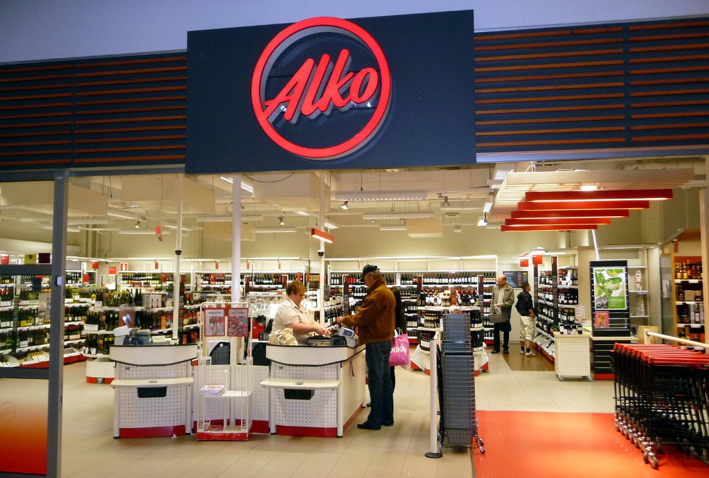 Магазины Алко в Финляндии