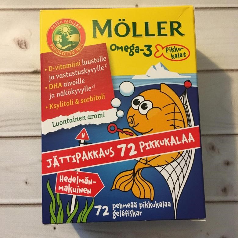 Moller Omega-3 Pikkukalat 