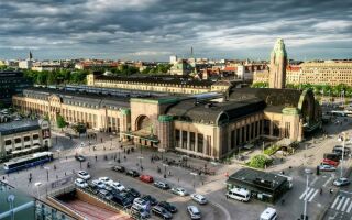 Ж/д вокзал Хельсинки